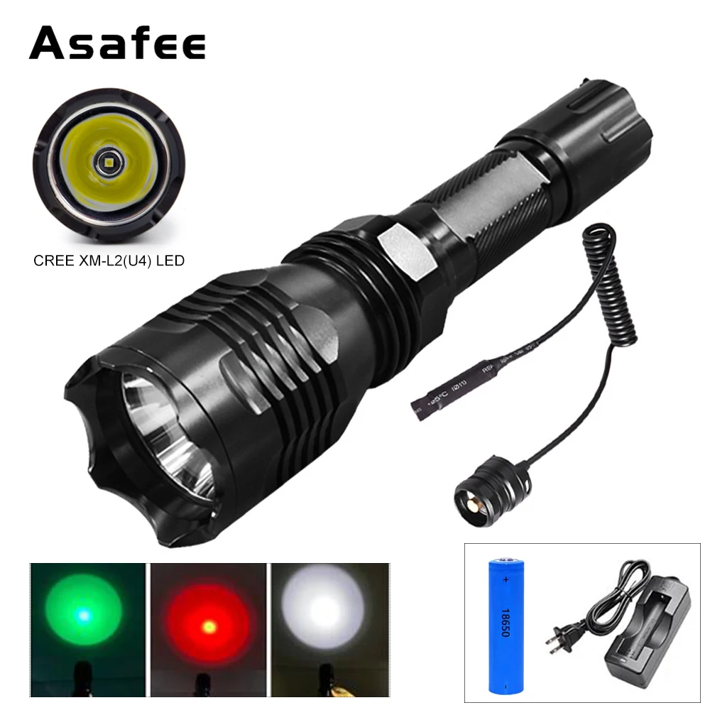 Brinyte B58 High Power Led Military Flashlight Portable Waterproof Hunting Daily Use Torch with Gun Mount Remote Switch
Brinyte B58 High Power Led Military Flashlight Portable Waterproof Hunting Daily Use Torch with Gun Mount Remote Switch