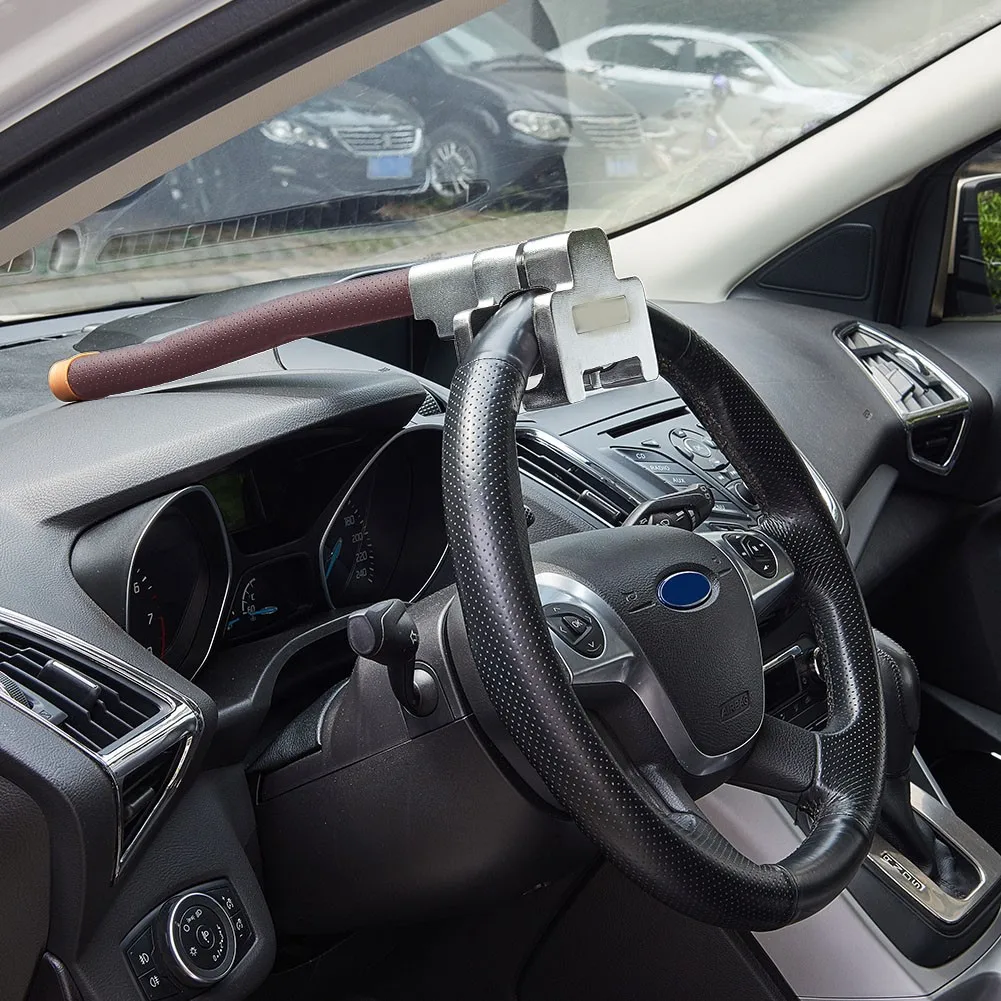 Новый Автомобильный Замок на руль передний замок автомобильный Противоугонный