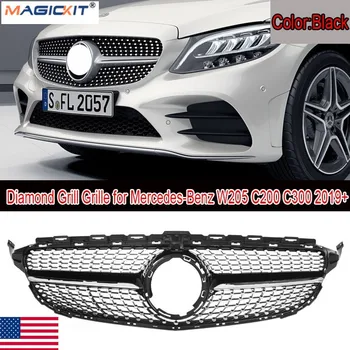MagicKit US STOCK For Mercedes C Class W205 2019+ Gloss Black Diamond AMG Style Front Grill
MagicKit US STOCK For Mercedes C Class W205 2019+ Gloss Black Diamond AMG Style Front Grill