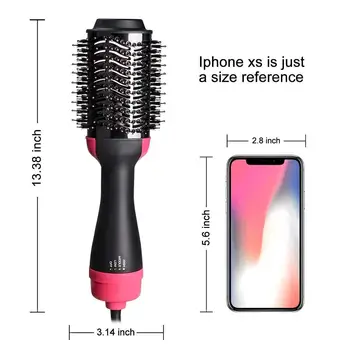2 Syncretic Hot Air Comb Volume Directly Dual Purpose Straight Hair Hot Air Comb Anion Blow Comb Electricity Blow
2 Syncretic Hot Air Comb Volume Directly Dual Purpose Straight Hair Hot Air Comb Anion Blow Comb Electricity Blow