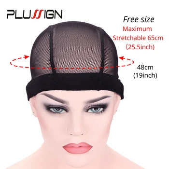 1Pcs Glueless Hair Net Spandex Dome Cap With Elastic Band Professional Wig Making Supplies Weave Cap For Making A Wig Plussign
1Pcs Glueless Hair Net Spandex Dome Cap With Elastic Band Professional Wig Making Supplies Weave Cap For Making A Wig Plussign