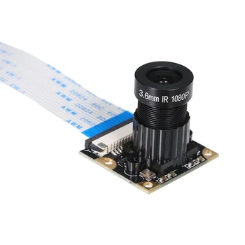 Wide Angle Camera 5M Pixel Adjustable Angle Compatible for Raspberry Pi 3 Model B/B+
Wide Angle Camera 5M Pixel Adjustable Angle Compatible for Raspberry Pi 3 Model B/B+