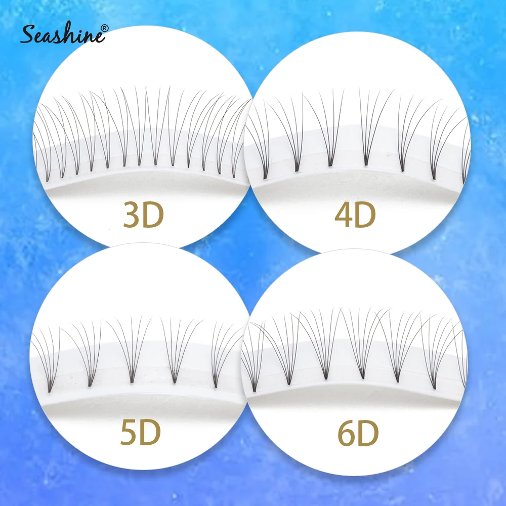 Seashine Short Stem Lashes Heat Bonded Eyelashes Makeup Tools Russian Premade Volume Fans Eyelashes Extension
Seashine Short Stem Lashes Heat Bonded Eyelashes Makeup Tools Russian Premade Volume Fans Eyelashes Extension