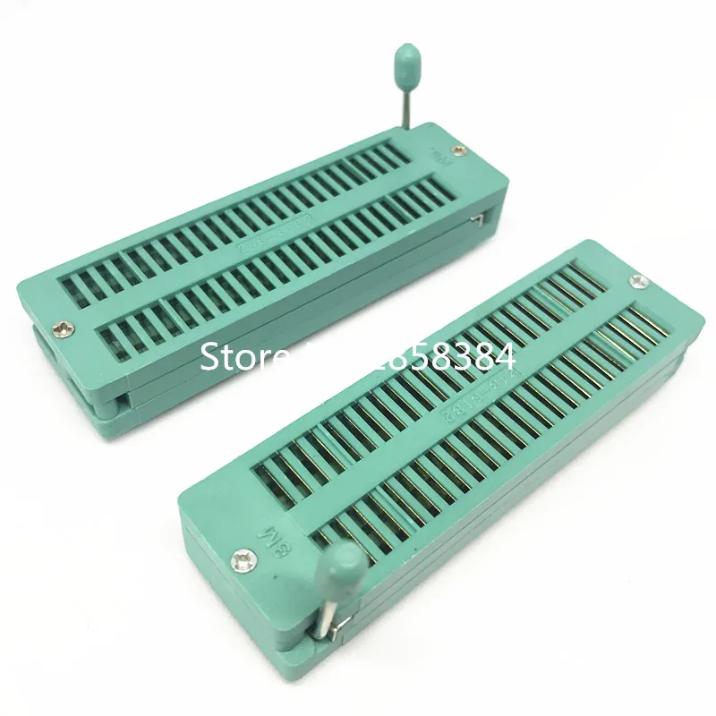 Free shipping 2Pcs/Lot 3M Gold DIP 48 Pin 48Pin Universal ZIF IC Socket 12268 | Обустройство дома