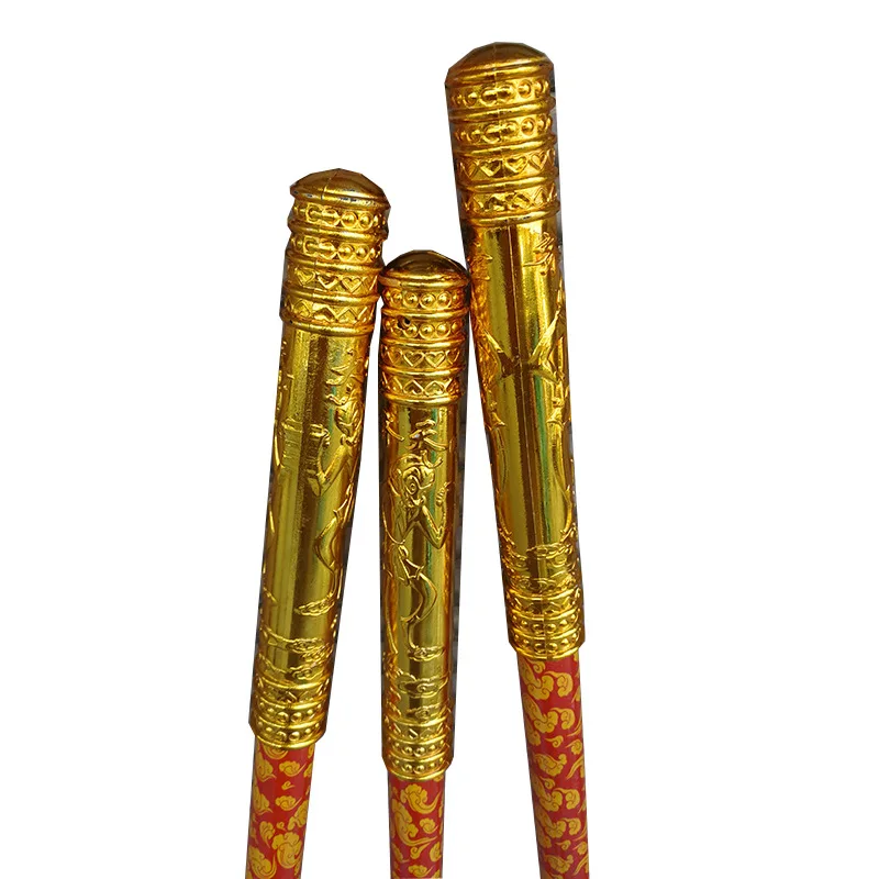 Electroplated Golden Cudgel Toy Good Luck Golden Cudgel Temple Fair Scenic Area Toy