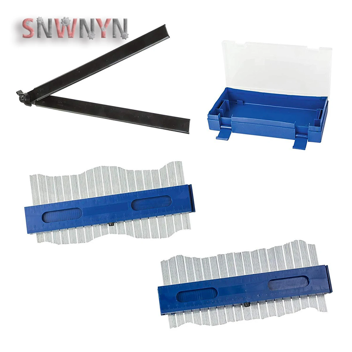 2 in 1 2x200mm Contour Gauge 8" Contour Profile Gauge Ruler Duplicator Precisely Copy Shapes With Ruler Marking Gauge
2 in 1 2x200mm Contour Gauge 8" Contour Profile Gauge Ruler Duplicator Precisely Copy Shapes With Ruler Marking Gauge