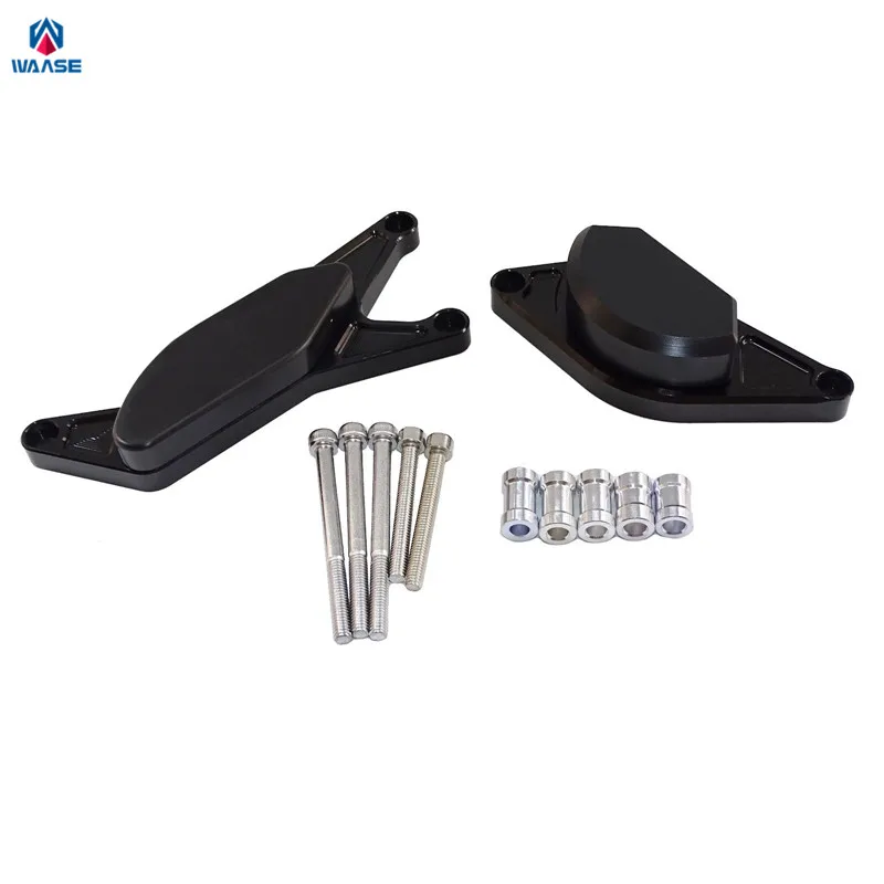 Waase для Suzuki GSXR1000 2001 2002 2003 2004 2005 2006 2007 2008 левая и правая аварийные колодки двигателя