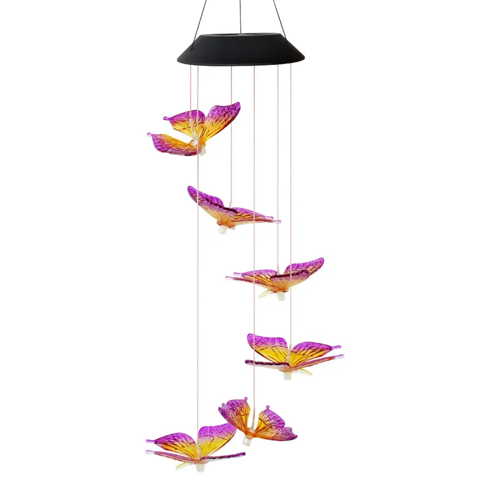 Led Solar Wind Chime Light Butterfly Wind Chime Light Decrotive Color Light Aixin Star Light Colorful
Led Solar Wind Chime Light Butterfly Wind Chime Light Decrotive Color Light Aixin Star Light Colorful