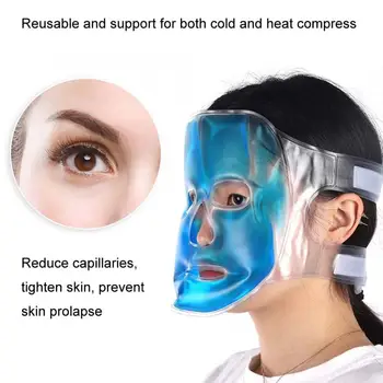 Ice Cooling Gel Blue Face Mask Fatigue Relief Relaxation Full Face Cooling Masks Relieve Swelling Face Massage Pain Relif
Ice Cooling Gel Blue Face Mask Fatigue Relief Relaxation Full Face Cooling Masks Relieve Swelling Face Massage Pain Relif