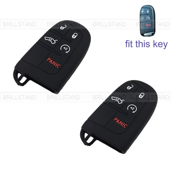 2pcs 5 Button Silicone Car Remote Key Fob Silica Gel Holder Case Cover for Jeep Series Black
2pcs 5 Button Silicone Car Remote Key Fob Silica Gel Holder Case Cover for Jeep Series Black
