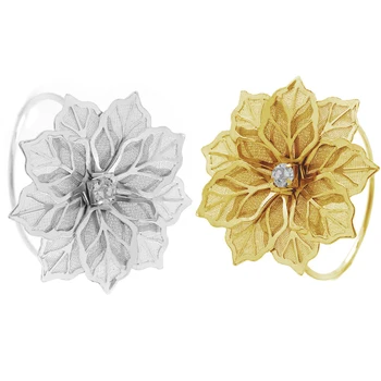 TAI Top 6Pcs/Set Flower Napkin Rings Gold Silver Crystal Napkin Holders Napkin Buckle For Wedding Dinner Party Table Decoration
TAI Top 6Pcs/Set Flower Napkin Rings Gold Silver Crystal Napkin Holders Napkin Buckle For Wedding Dinner Party Table Decoration