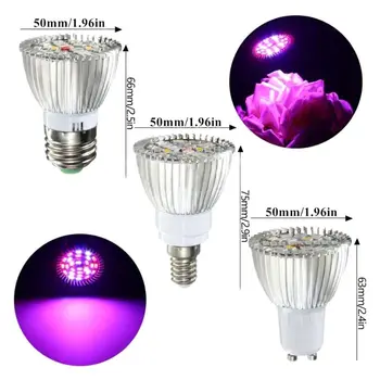 Full Spectrum LED Grow Light E27 Growing Lamp UV E27 GU10 E14 Bulb 18/28LEDs Plant Lamp AC85-265V for Greenhouse Flower
Full Spectrum LED Grow Light E27 Growing Lamp UV E27 GU10 E14 Bulb 18/28LEDs Plant Lamp AC85-265V for Greenhouse Flower