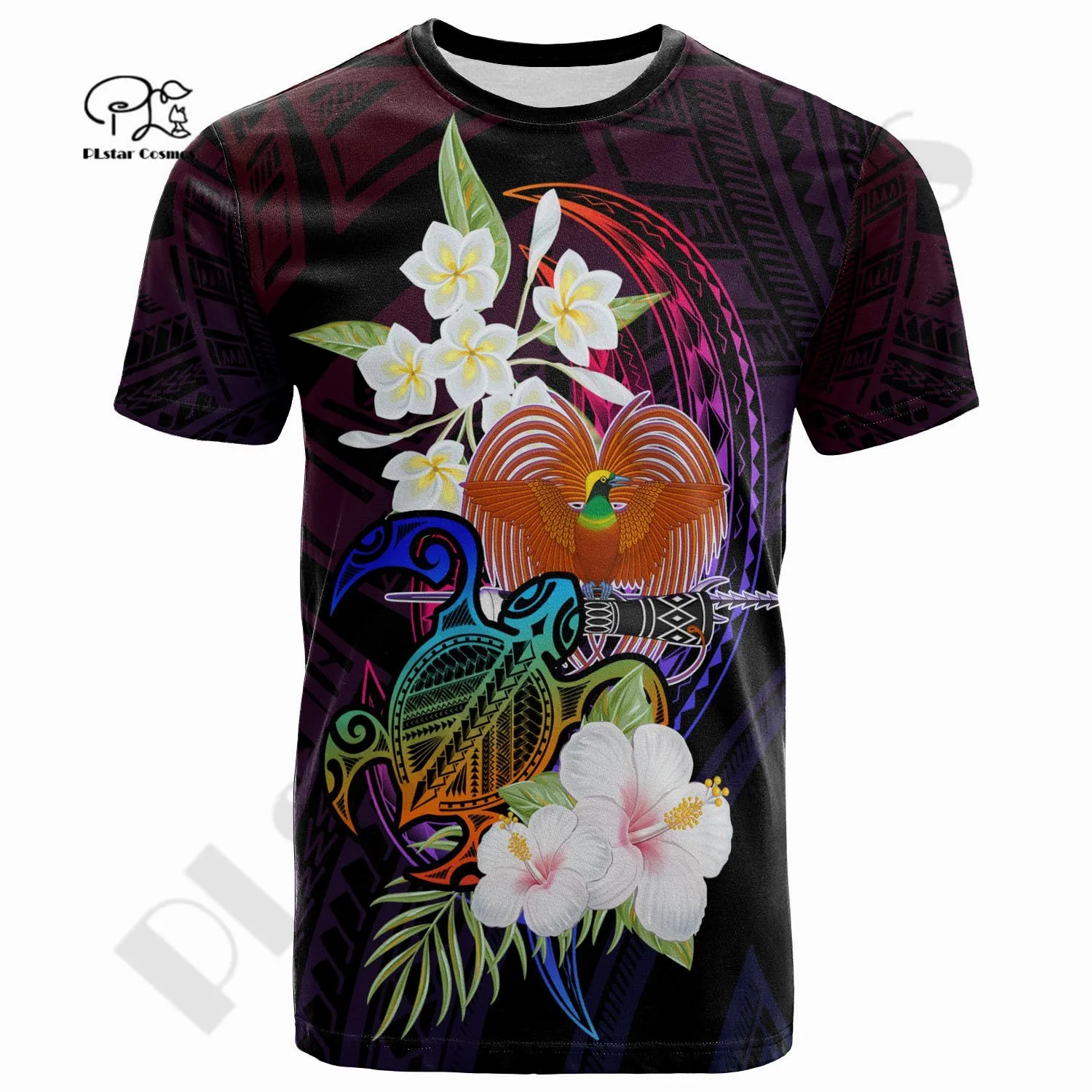 

PLstar Cosmos Newest 3DPrint Papua New Guinea Polynesia Tonga Unique T-shirt Unisex Casual Funny Streetwear Summer Short Sleeve