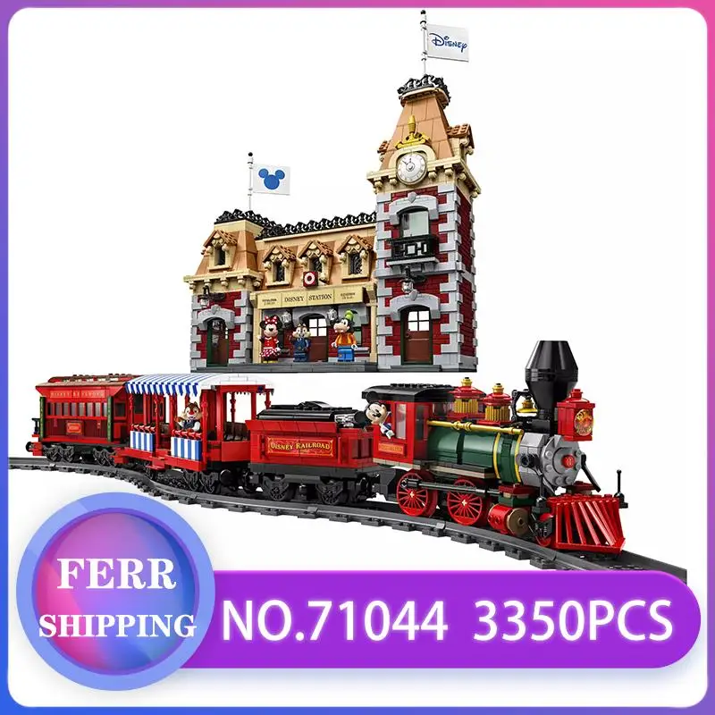 New blocks J11001 Dlsney Train And Station Compatible legoingly 71044 Building Bricks Educational Toy Christmas Best Xmas Gifts
New blocks J11001 Dlsney Train And Station Compatible legoingly 71044 Building Bricks Educational Toy Christmas Best Xmas Gifts