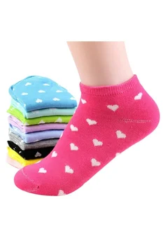 5 Pairs Womens Girls Ankle Low Cut Socks Casual - Ran Color
5 Pairs Womens Girls Ankle Low Cut Socks Casual - Ran Color