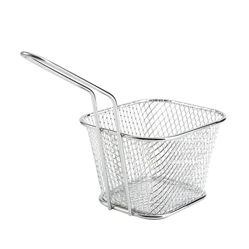 8PC/Lot Portable Stainless Steel Chips Mini Frying Basket Strainer Fryer Kitchen Cooking Chef Basket Colander Tool
8PC/Lot Portable Stainless Steel Chips Mini Frying Basket Strainer Fryer Kitchen Cooking Chef Basket Colander Tool