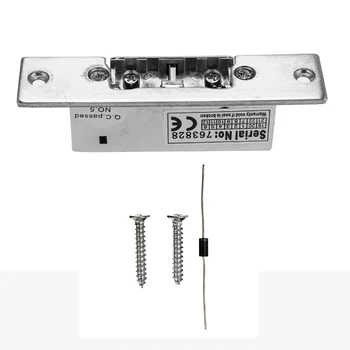 12V Lock-tongue Secure Electric Strike Lock Door Double Unlock Narrow-type Access Mode NC/NO Adjustable Control System
12V Lock-tongue Secure Electric Strike Lock Door Double Unlock Narrow-type Access Mode NC/NO Adjustable Control System