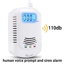 Carbon Monoxide Sensor, LCD Digital Display, LPG Gas Leak Detector, Analyzer, Natural Gas Combustible Two-in-one Alarm System
Carbon Monoxide Sensor, LCD Digital Display, LPG Gas Leak Detector, Analyzer, Natural Gas Combustible Two-in-one Alarm System