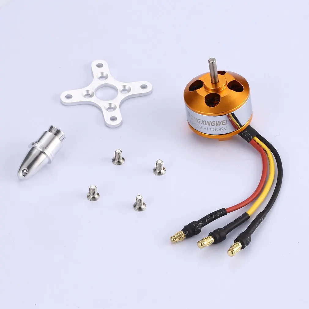 DXW A2208 2600KV/1800KV/1400KV/1100KV 2-3S Outrunner Brushless Motor for RC FPV Fixed Wing Drone Airplane Aircraft Multicopter
DXW A2208 2600KV/1800KV/1400KV/1100KV 2-3S Outrunner Brushless Motor for RC FPV Fixed Wing Drone Airplane Aircraft Multicopter
