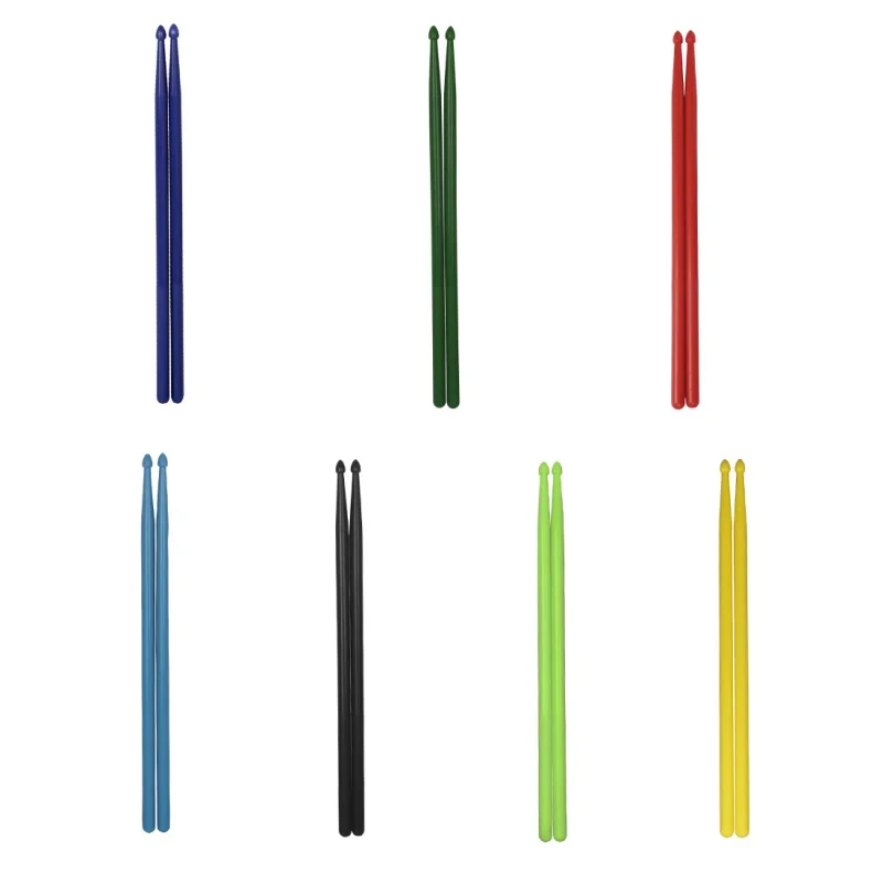 5A 1 Pair Professional Drumsticks Nylon Drum 7 Colors Stick Set Lightweight Practice Music Training Instruments
5A 1 Pair Professional Drumsticks Nylon Drum 7 Colors Stick Set Lightweight Practice Music Training Instruments