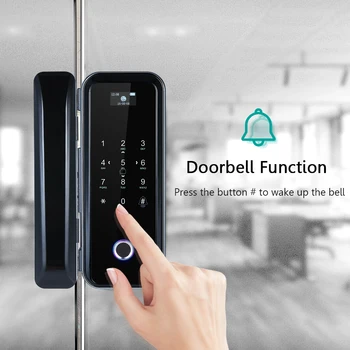 Smart Door Lock Fingerprint Audio Navigation Remote Control Antipeep Antidecode Touchscreen 10-12mm Smart Door Lock Intelligent
Smart Door Lock Fingerprint Audio Navigation Remote Control Antipeep Antidecode Touchscreen 10-12mm Smart Door Lock Intelligent