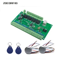 Four Door Network 4CH Access Control Panel Board With Software Communication Protocol TCP/IP Board Wiegand Reader for 4 Door Use
Four Door Network 4CH Access Control Panel Board With Software Communication Protocol TCP/IP Board Wiegand Reader for 4 Door Use