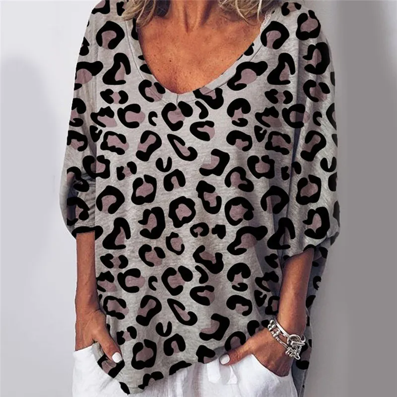 2020 Fashion Women Casual Half Sleeve Spring T-shirt Leopard T shirt Autumn Top Tees Femme Ladies Tshirt Clothes Plus Size S-2XL
2020 Fashion Women Casual Half Sleeve Spring T-shirt Leopard T shirt Autumn Top Tees Femme Ladies Tshirt Clothes Plus Size S-2XL