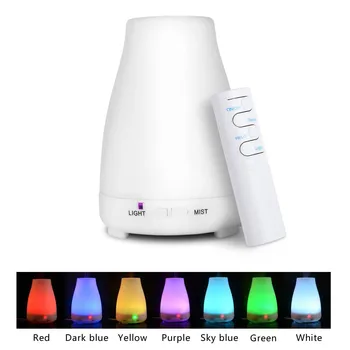 200Ml Air Humidifier Essential Oil Diffuser Ultrasonic Diffuser Fogger Humidifier 7 Color Led Lamp Remote Control Aroma Diffuser
200Ml Air Humidifier Essential Oil Diffuser Ultrasonic Diffuser Fogger Humidifier 7 Color Led Lamp Remote Control Aroma Diffuser