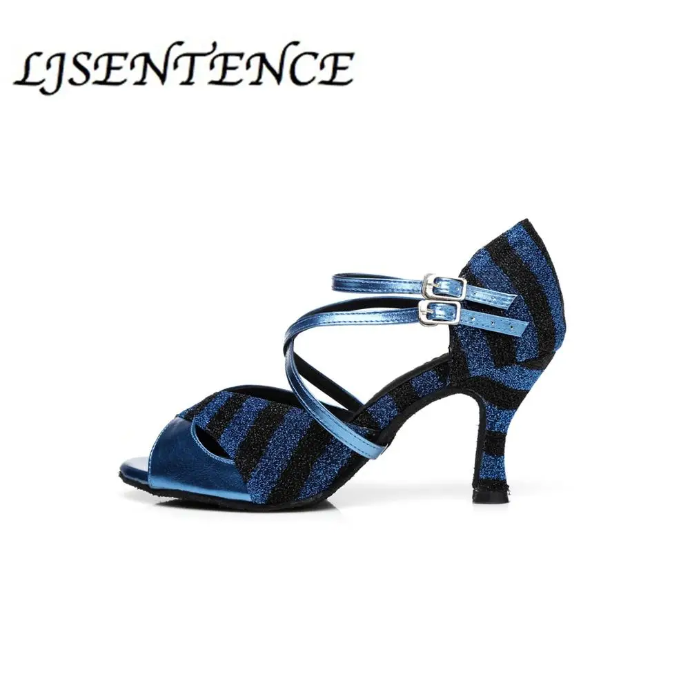 Professional Latin dancing shoes for women medium high heels satin soft soles for ballroom dancin
Professional Latin dancing shoes for women medium high heels satin soft soles for ballroom dancin