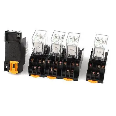 5 Pcs HH53PL DC 24V Coil 3PDT 11Pin 35mm DIN Rail Mounting Electromagnetic Relay
5 Pcs HH53PL DC 24V Coil 3PDT 11Pin 35mm DIN Rail Mounting Electromagnetic Relay