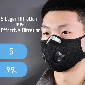 1Pc Diving Fabric reusable Washable Anti-PM2.5 Dust Face Cover Mouth Muffle W/ Breathing Valve activated carbon Breathble Mask
1Pc Diving Fabric reusable Washable Anti-PM2.5 Dust Face Cover Mouth Muffle W/ Breathing Valve activated carbon Breathble Mask