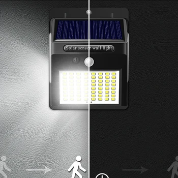 Led Solar Wall Lamp Sensor Street Outdoor Light SMD2835 White & Warm Split Motion Built in Battery Powered Waterproof Sunlight
Led Solar Wall Lamp Sensor Street Outdoor Light SMD2835 White & Warm Split Motion Built in Battery Powered Waterproof Sunlight
