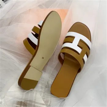 Summer Flat Slippers Women Slides Mixed Colors Luxury Brand Beach Sandals Zapatos Muje Open Toe Weaving Slip on Flat Shoes Woman
Summer Flat Slippers Women Slides Mixed Colors Luxury Brand Beach Sandals Zapatos Muje Open Toe Weaving Slip on Flat Shoes Woman