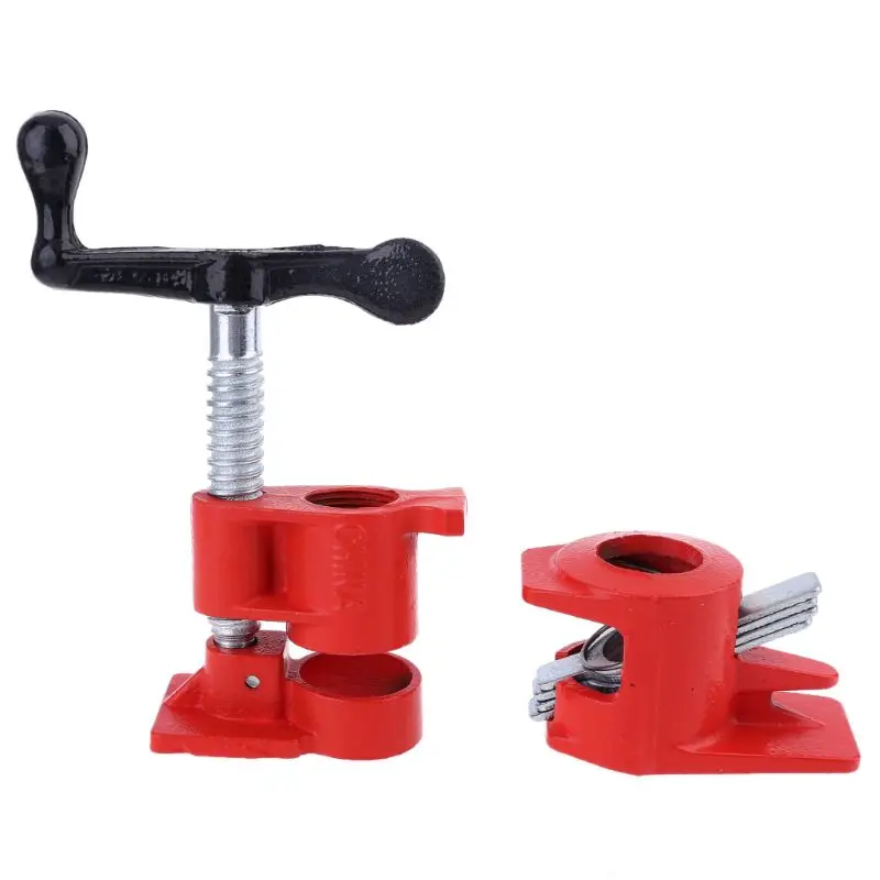 3/4" Heavy Duty Pipe Clamp Wood Gluing Pipe Tube Clip Set Woodworking Clamp Tool
3/4" Heavy Duty Pipe Clamp Wood Gluing Pipe Tube Clip Set Woodworking Clamp Tool