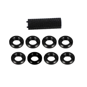 8Pcs Aluminum Alloy Nut 1Pcs for FUTABA JR Walkera Flysky Remote Control Gear Switch Toggle Switch Parts Black
8Pcs Aluminum Alloy Nut 1Pcs for FUTABA JR Walkera Flysky Remote Control Gear Switch Toggle Switch Parts Black