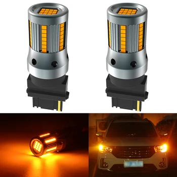 2pcs 3200lm Amber T20 7440 7440NA WY21W 1156 Ba15s P21W T25 3156 LED Canbus No Hyper Flash Built-in Resistor Turn Signal Lights 
2pcs 3200lm Amber T20 7440 7440NA WY21W 1156 Ba15s P21W T25 3156 LED Canbus No Hyper Flash Built-in Resistor Turn Signal Lights