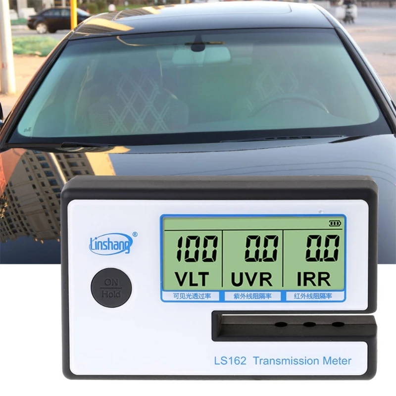 LS162 Window Tint Meter Solar Film Transmission Meter VLT UV IR Rejection Tester N1HF
LS162 Window Tint Meter Solar Film Transmission Meter VLT UV IR Rejection Tester N1HF