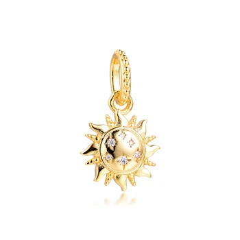 CKK Fits Pandora Bracelet Shine Sparkling Sun Pendant for Jewelry Making Charms Silver 925 Original Bead
CKK Fits Pandora Bracelet Shine Sparkling Sun Pendant for Jewelry Making Charms Silver 925 Original Bead