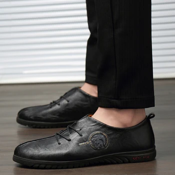 Big size 38-46 Fashion Men's casual shoes Leather soft moccasin shoes Men Loafers outdoor slip-on driving shoes comfortable w5
Big size 38-46 Fashion Men's casual shoes Leather soft moccasin shoes Men Loafers outdoor slip-on driving shoes comfortable w5