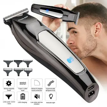 3 IN 1LCD Hair Trimmer Rechargeable Waterproof Men's Hair Clipper Machine Cordless Household Cutter with Combs
3 IN 1LCD Hair Trimmer Rechargeable Waterproof Men's Hair Clipper Machine Cordless Household Cutter with Combs