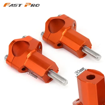 Billet HandleBar Risers Bar Mount Clamp For KTM 1 1/8" 125-530 SX SXF EXC EXCF XCF XC 250 350 450 525 Dirt Bike MotorcycleEnduro
Billet HandleBar Risers Bar Mount Clamp For KTM 1 1/8" 125-530 SX SXF EXC EXCF XCF XC 250 350 450 525 Dirt Bike MotorcycleEnduro