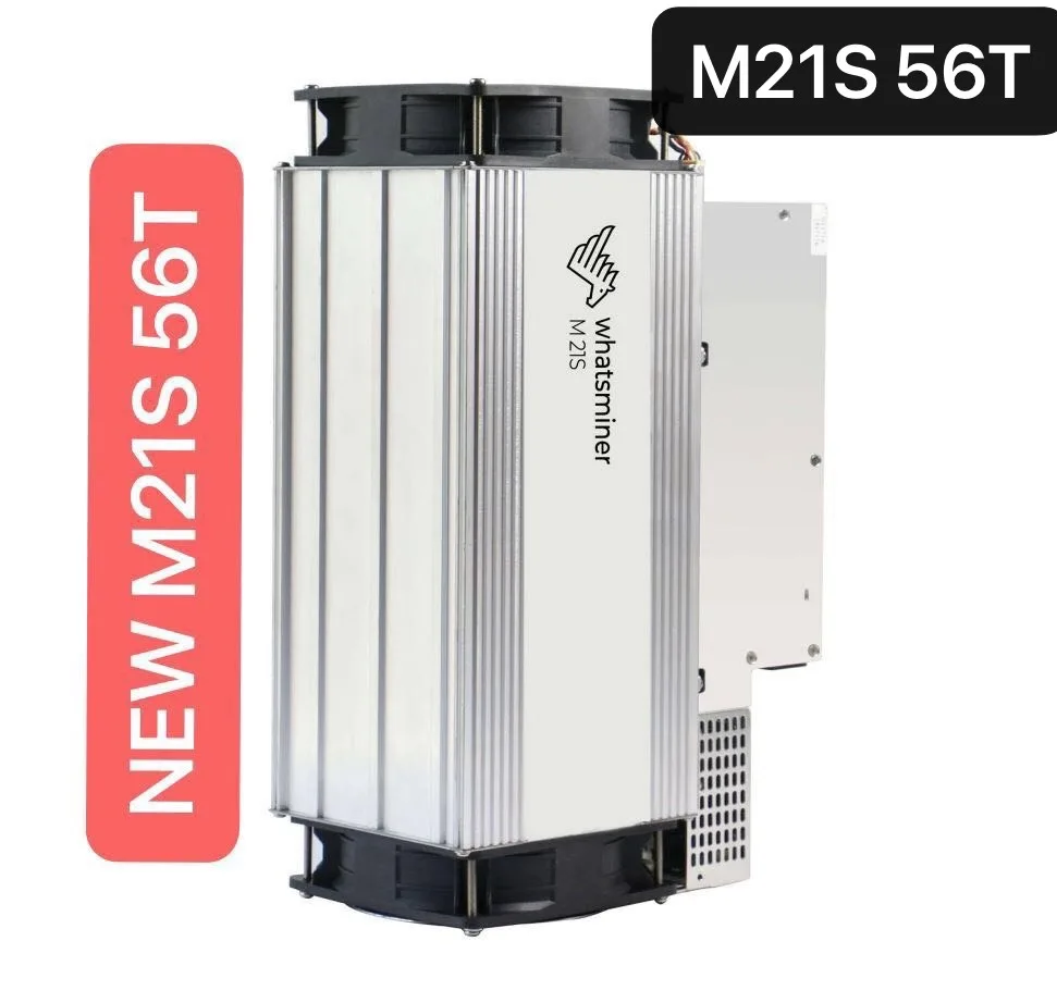 Newest WhatsMiner M21S 56TH/S 60W/T With Original PSU Better Than Antminer T17 AntMiner S17 Innosilicon T2T T3 ASIC BTC BCH
Newest WhatsMiner M21S 56TH/S 60W/T With Original PSU Better Than Antminer T17 AntMiner S17 Innosilicon T2T T3 ASIC BTC BCH