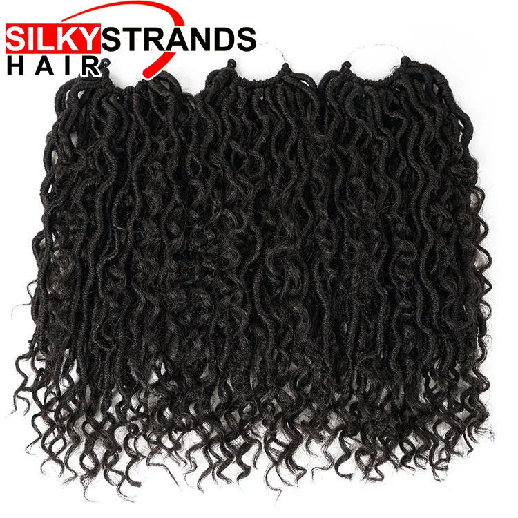 Goddess Faux Locs Crochet Braids Soft Natural 75g Ombre Synthetic Braiding Hair Extension 24 Stands/Pack
Goddess Faux Locs Crochet Braids Soft Natural 75g Ombre Synthetic Braiding Hair Extension 24 Stands/Pack