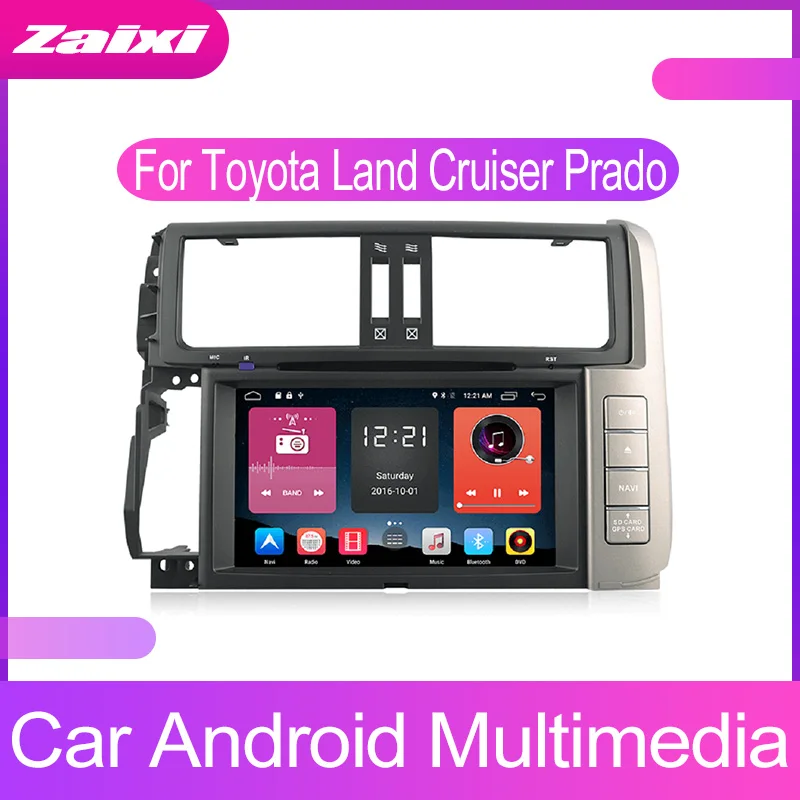 For Toyota Land Cruiser Prado LC150 2010-2013 Car Accessories Android GPS Navigation DVD Multimedia Player Radio Stereo Video
For Toyota Land Cruiser Prado LC150 2010-2013 Car Accessories Android GPS Navigation DVD Multimedia Player Radio Stereo Video