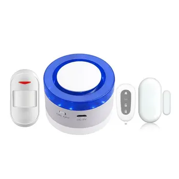 CK-39 Wireless Smart Alarm Home DIY Standalone Alarm Sirens Multi-function Home Security Alarm Systems APP Control
CK-39 Wireless Smart Alarm Home DIY Standalone Alarm Sirens Multi-function Home Security Alarm Systems APP Control