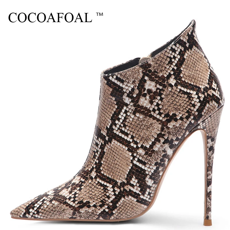 KEAIQIANJIN Autumn Winter Snakeskin Pattern Women's High Heels Ankle Boots Woman Chelsea Boot Fashion Sexy Martin Boots Stiletto
KEAIQIANJIN Autumn Winter Snakeskin Pattern Women's High Heels Ankle Boots Woman Chelsea Boot Fashion Sexy Martin Boots Stiletto