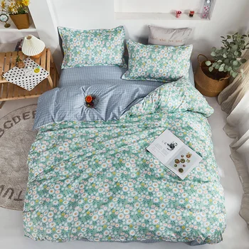 Beautiful flower printing bed sheet pillowcase & duvet cover bed linens Fashion Simple Style bedding set
Beautiful flower printing bed sheet pillowcase & duvet cover bed linens Fashion Simple Style bedding set