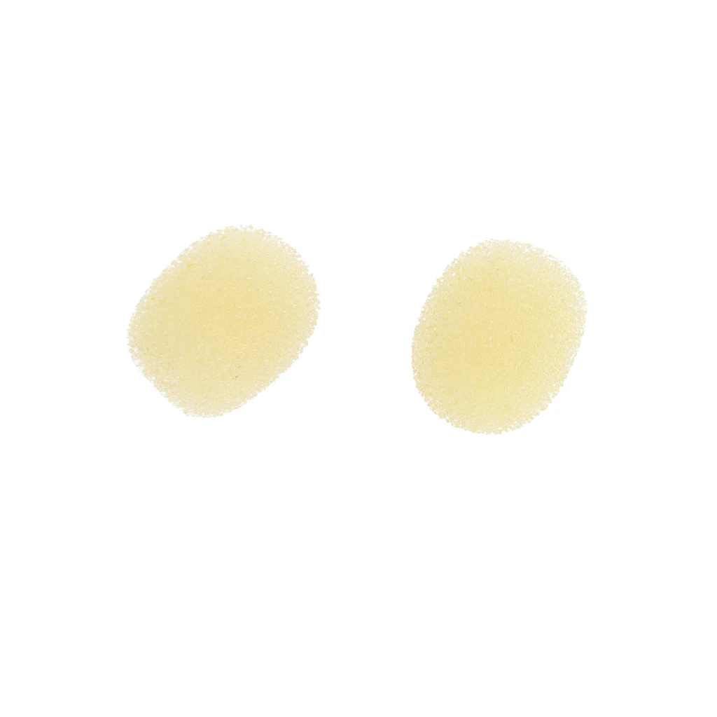 10 Mini Yellow Microphone Headset Windscreen Sponge Foam Mic Cover Protector 10 Mini Yellow Microphone Headset Windscreen Sponge Foam Mic Cover Protector