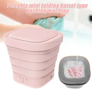 110v/220v Electric Mini Household Washing Machine Foldable Barrel Type Portable Washer With Drying Function For Travel Trip #yl1
110v/220v Electric Mini Household Washing Machine Foldable Barrel Type Portable Washer With Drying Function For Travel Trip #yl1