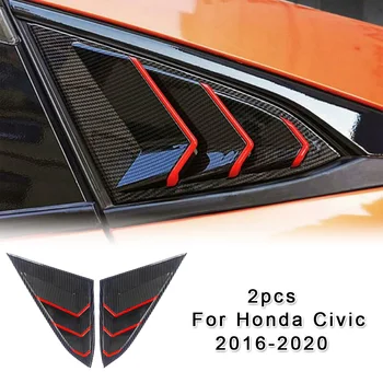 1Pair Side Air Vent Carbon Fiber Style Window Louver Cover For Honda Civic 16-20 Window Louver Covers
1Pair Side Air Vent Carbon Fiber Style Window Louver Cover For Honda Civic 16-20 Window Louver Covers